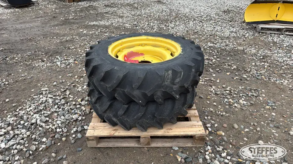 (2) Bobcat 11.2-24 tires Tractor-Implement Tire