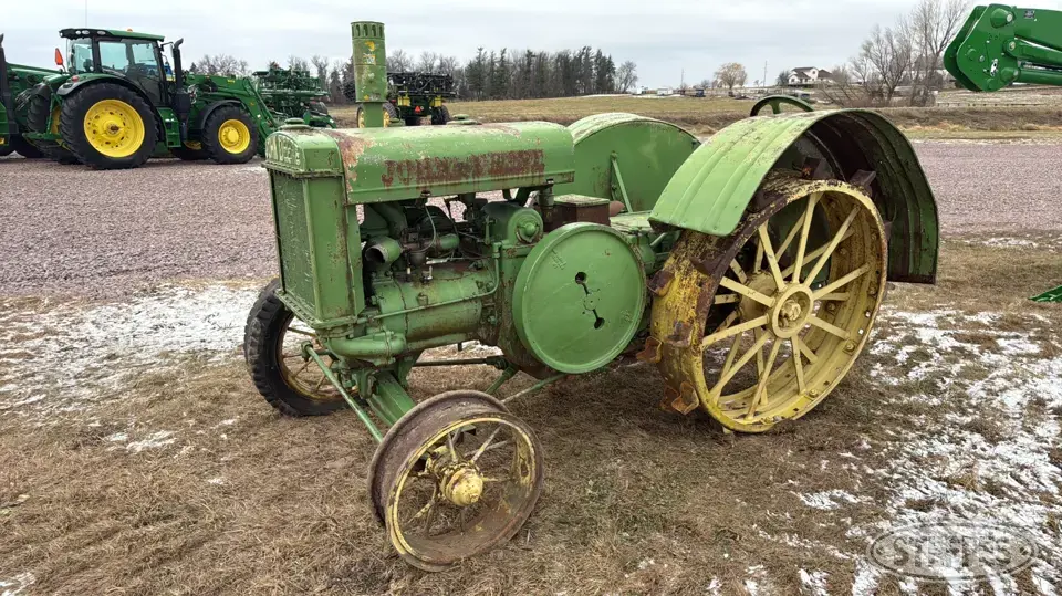 1928 John Deere D Collectible Show Tractors-Stationary Engine