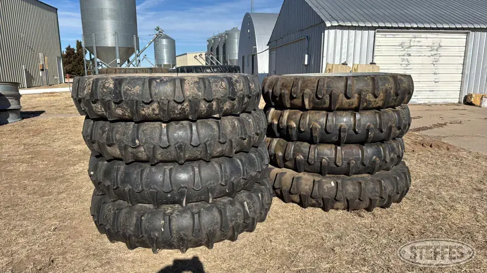 (8) 11.2-38 Irrigator tires Irrigation Equipment