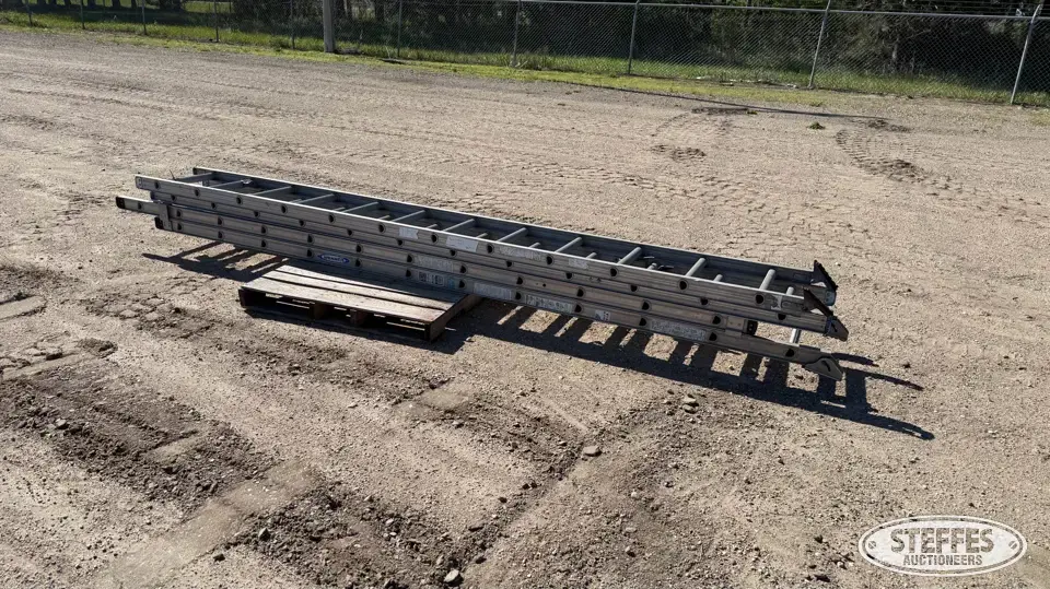 (2) Werner extension ladders General Tools and Shop Supply