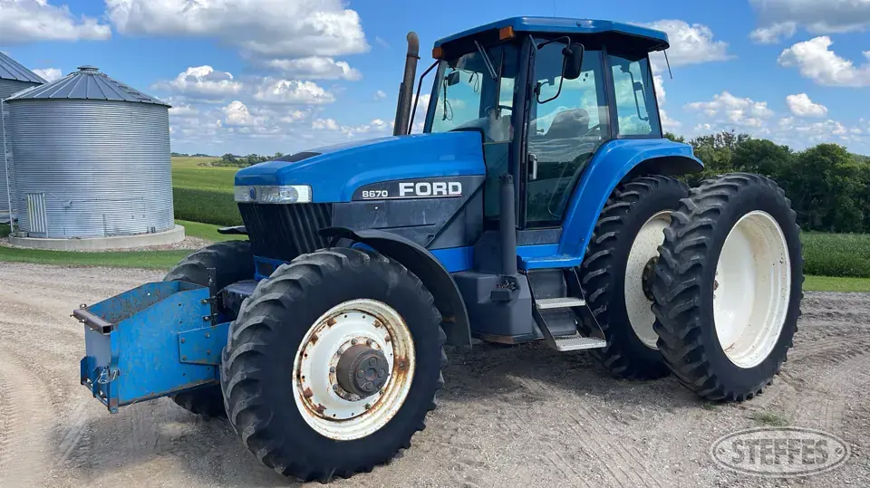 1995 Ford 8670 MFWD Tractor