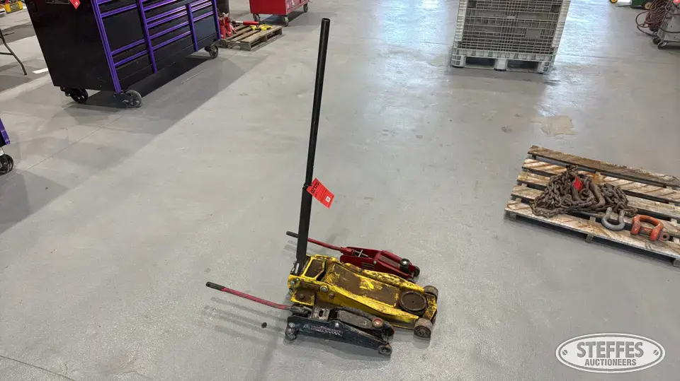 (3) Floor jacks General Tools and Shop Supply