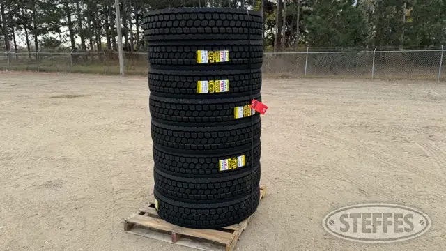 (8) Zwarthz 149/146L 11R22.5 Tires