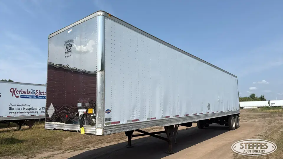 2006 Utility VS2DC Van Trailer