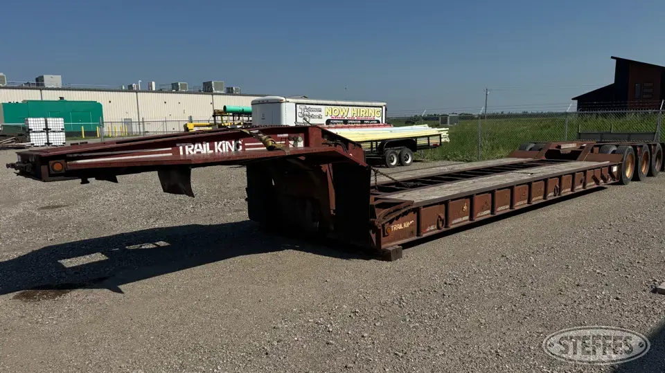 1990 Trail King DGPTK100 Lowboy Trailer
