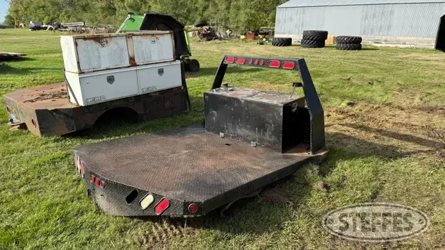 Steel flatbed