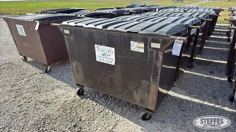 (5) 2 yd. dumpsters General Business Support Item