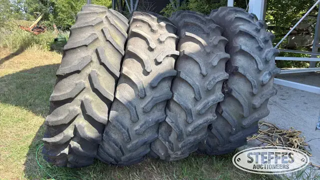 (4) Goodyear Ultratorque 520/85R38 tires