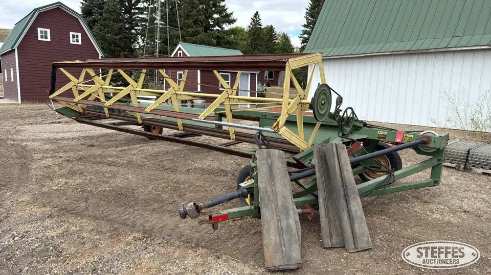 John Deere pull-type swather