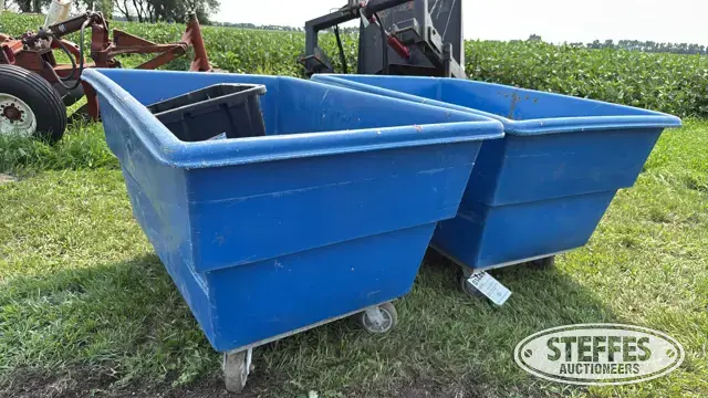 (2) Storage totes