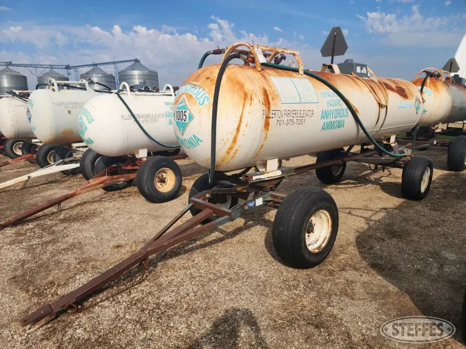 1,000 gal. NH3 tank NH3 Trailers-Tank