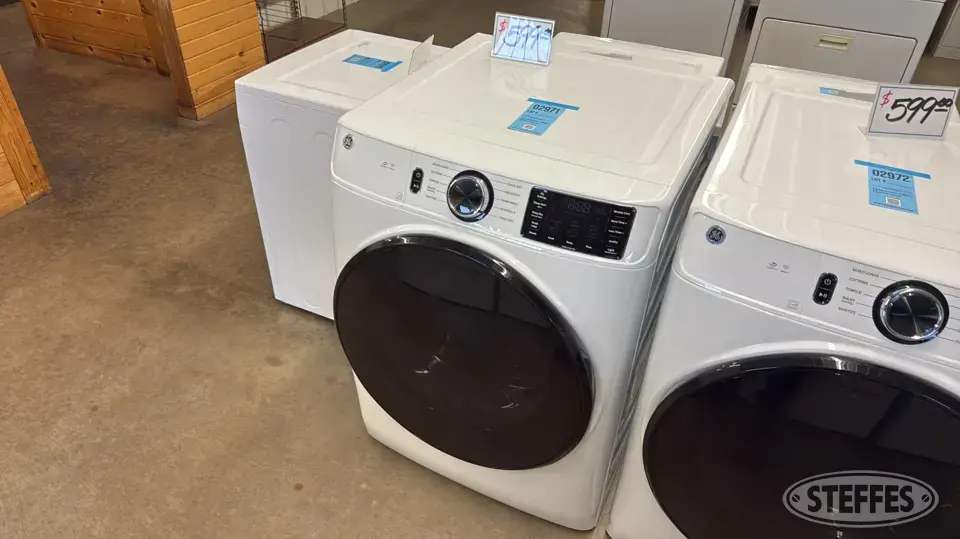 GE GFD55ESSN3WW front load dryer Personal Property