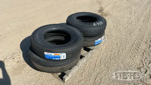 (4) Durun ST235/80R16 tires