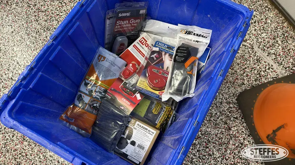 Assorted gun safety supplies Recreational-Other