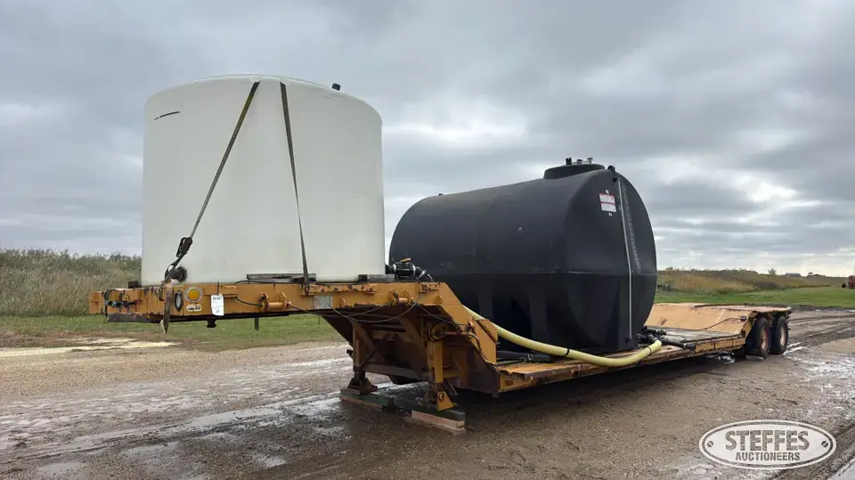 1980 Transcraft DBDTX-44 Ag-Combine-Sprayer Trailer