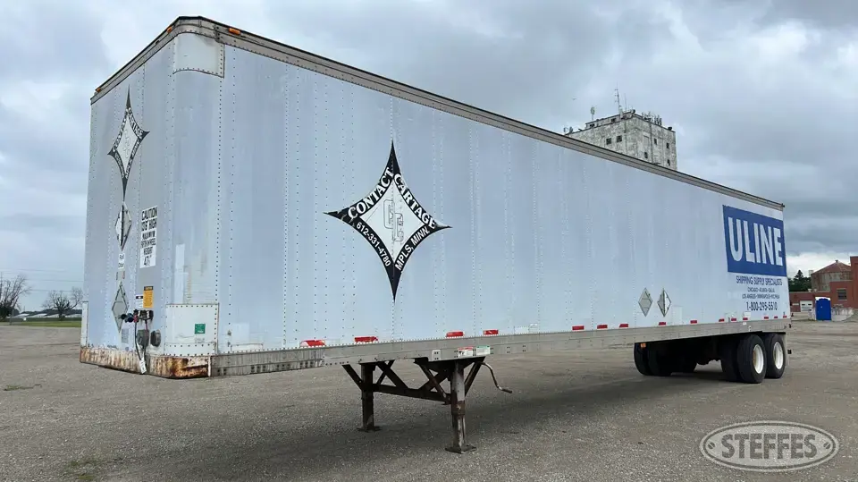 1998 Fruehauf Van Trailer