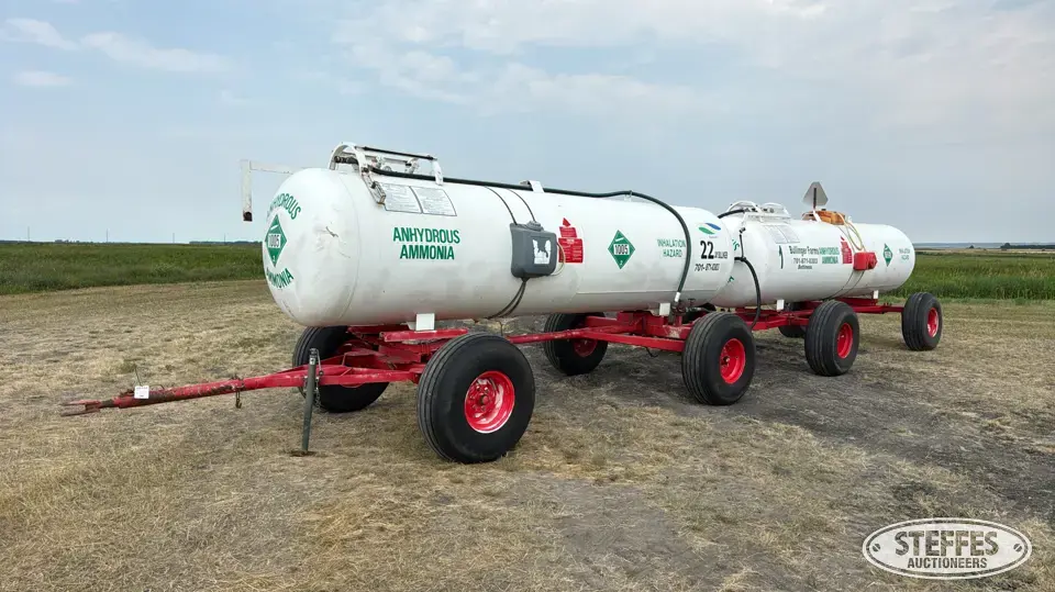 1994 & 1995 Trinity Industries Inc. 1,415 gal. NH3 tanks NH3 Trailers-Tank