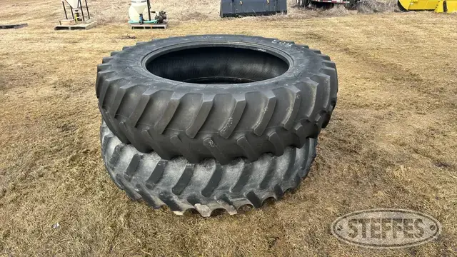 (2) Firestone Radial All Traction 23 480/80R46 tires