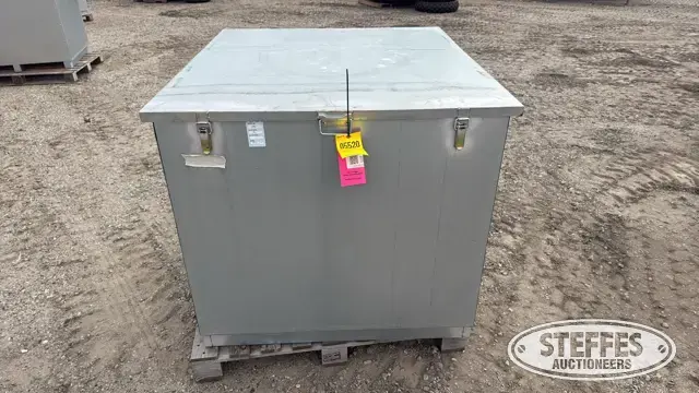 Steel lock box