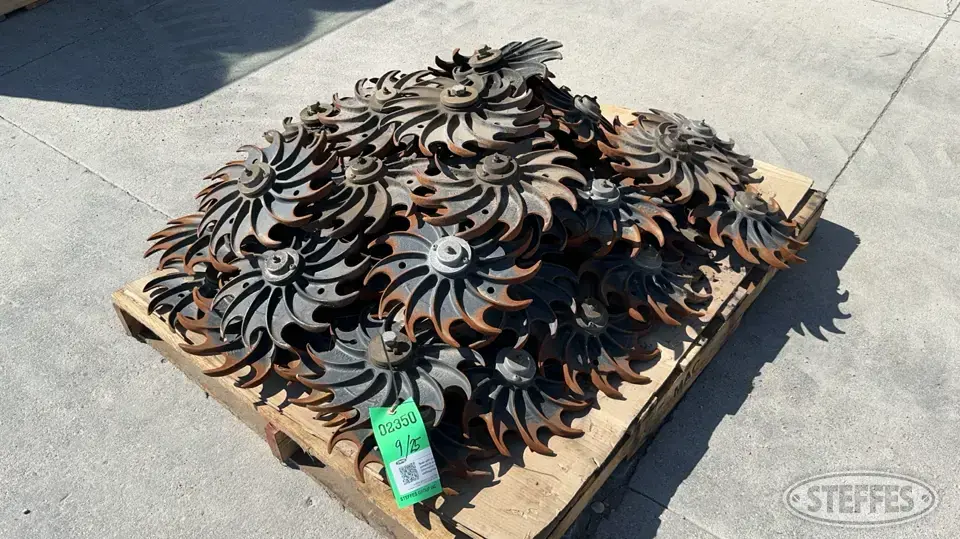 (48) Dawn curved tine closing wheels Ag Equipment Part