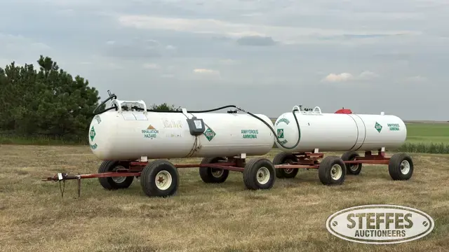 1997 Trinity & 1995 Chemi-Trol 1,450 gal. NH3 tanks
