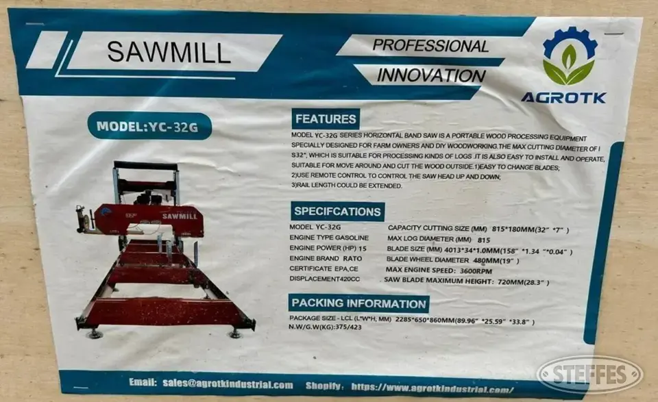 2023 AGT YC32-G Forestry Processor