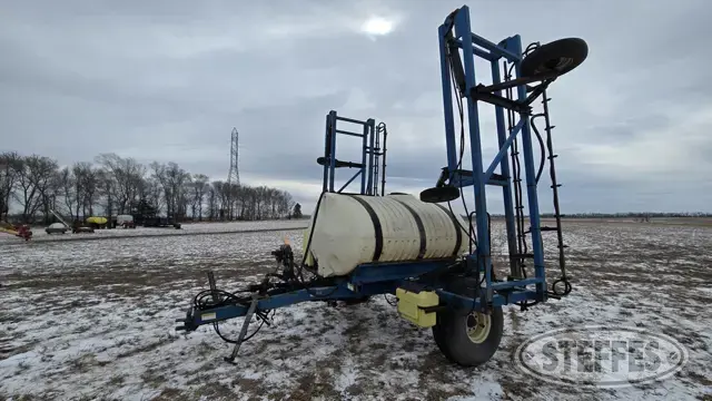 Shop-built pull-type sprayer