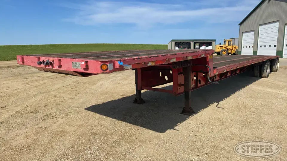 1999 Talbert Step Deck Trailer