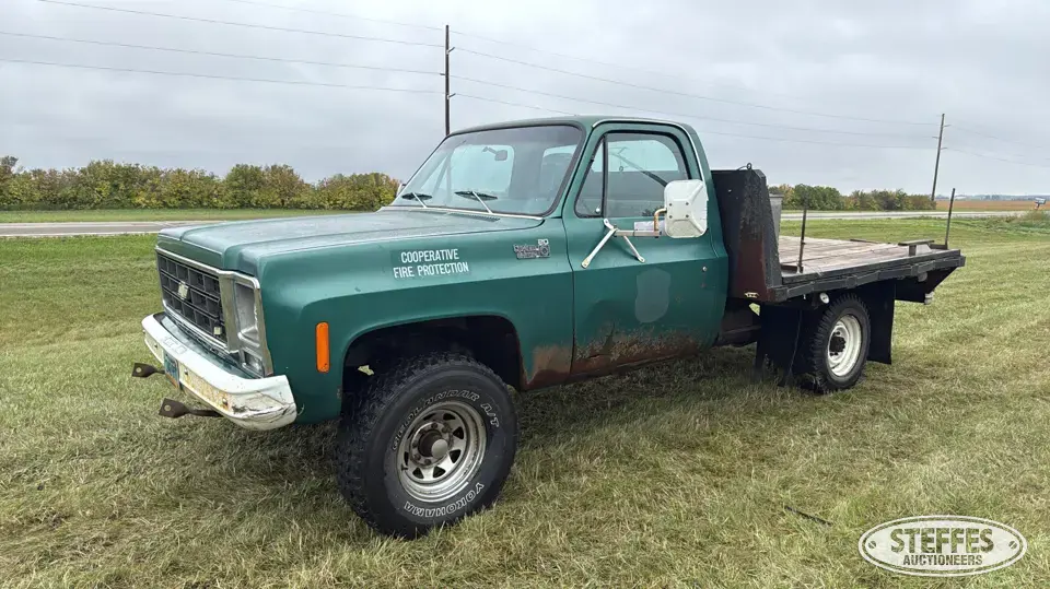 1979 Chevrolet Custom Deluxe 20 Half Ton Pickup