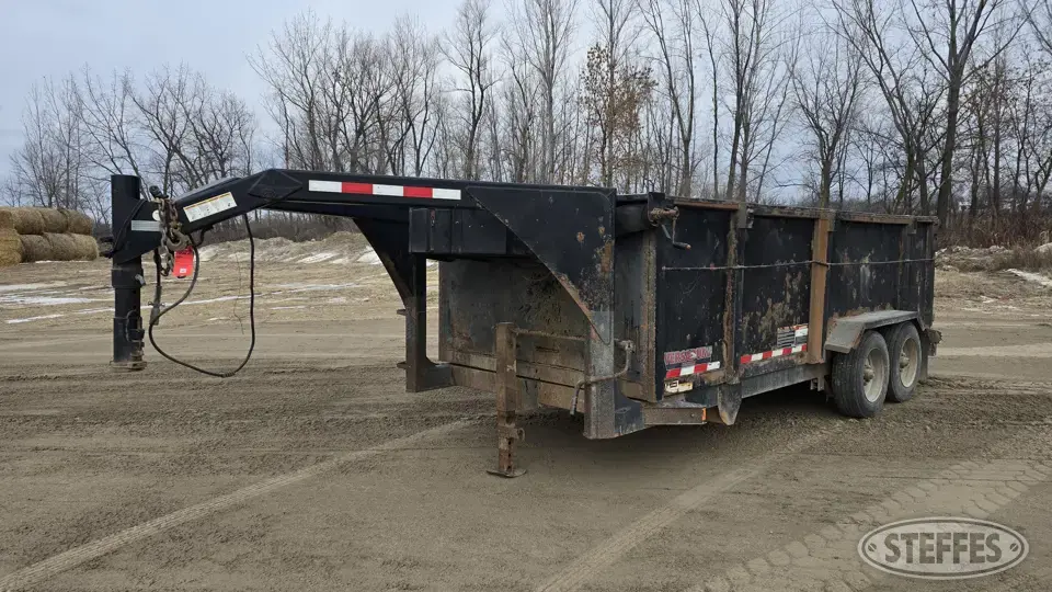 2016 Midsota VersaDump HV16 Gooseneck Dump Trailer