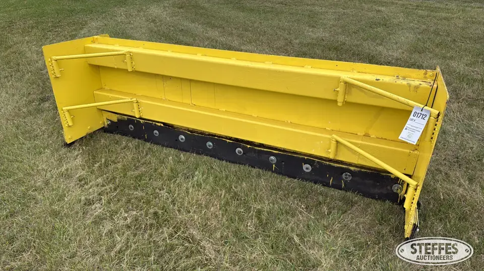 Shop-built skid steer snow pusher Skid Steer Snow Pushers and Snowblower