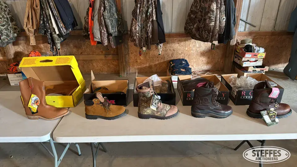 (5) Pairs of boots Personal Property