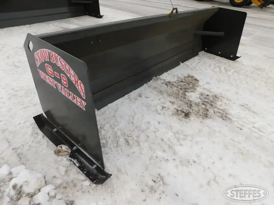 2022 Industrias America G-9 Skid Steer Snow Pushers and Snowblower