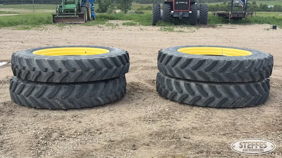 (4) Firestone 380/105R50 tires Tractor-Implement Tire