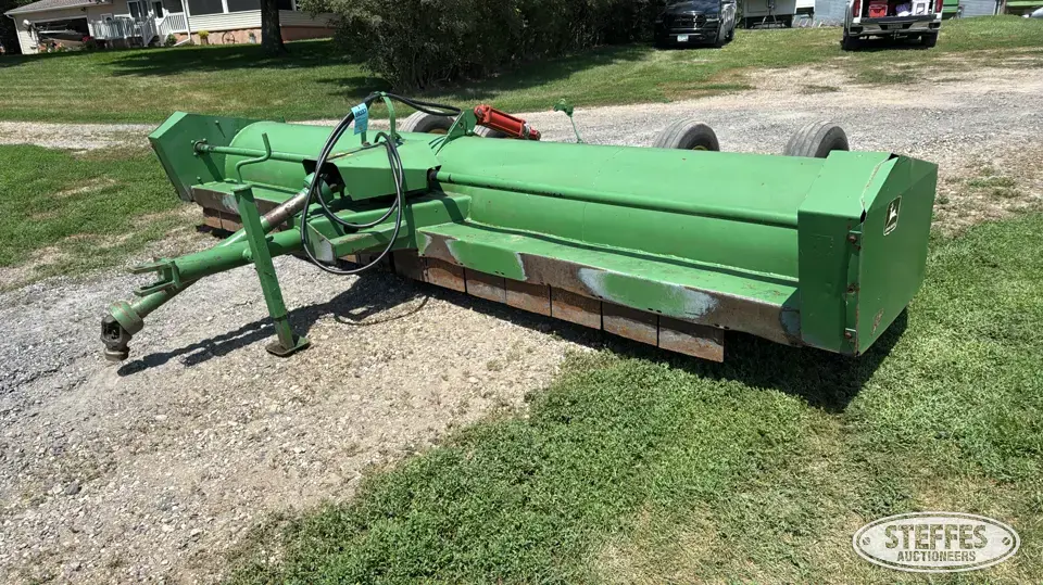 John Deere stalk chopper