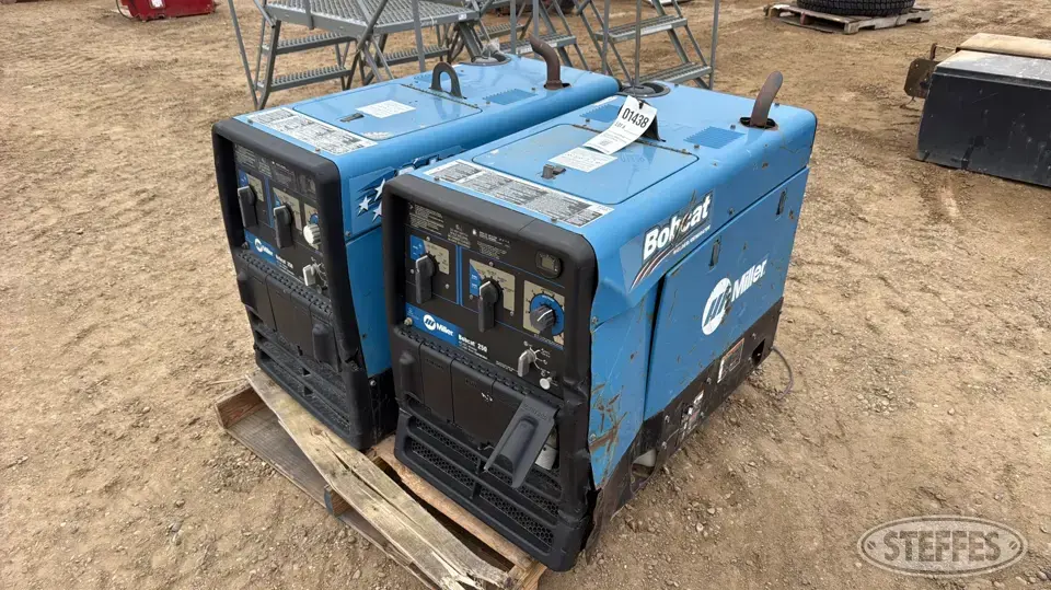 (2) Miller Bobcat 250 Welding