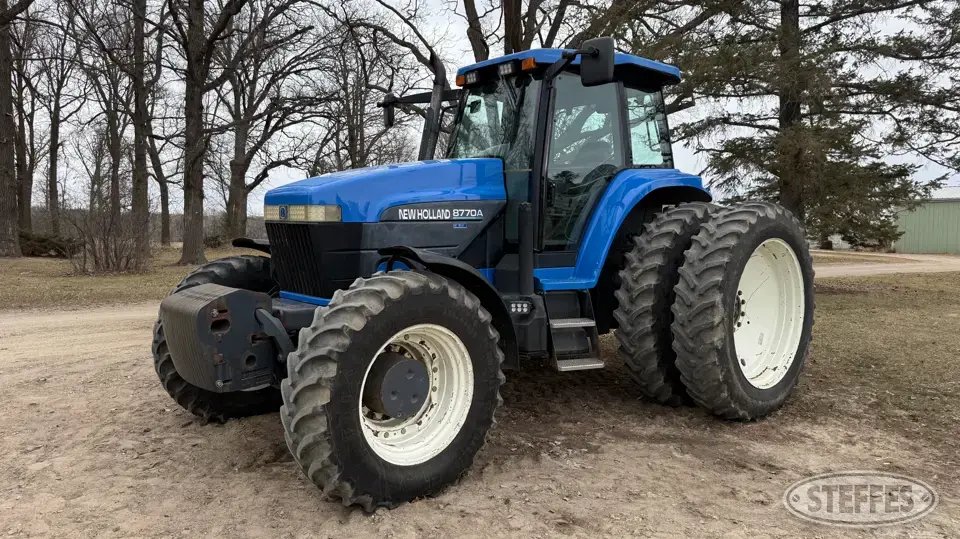 2001 New Holland 8770A MFWD Tractor
