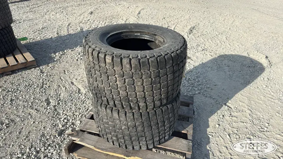 (2) Galaxy 33x15.50-16.5 air seeder tires Tractor-Implement Tire