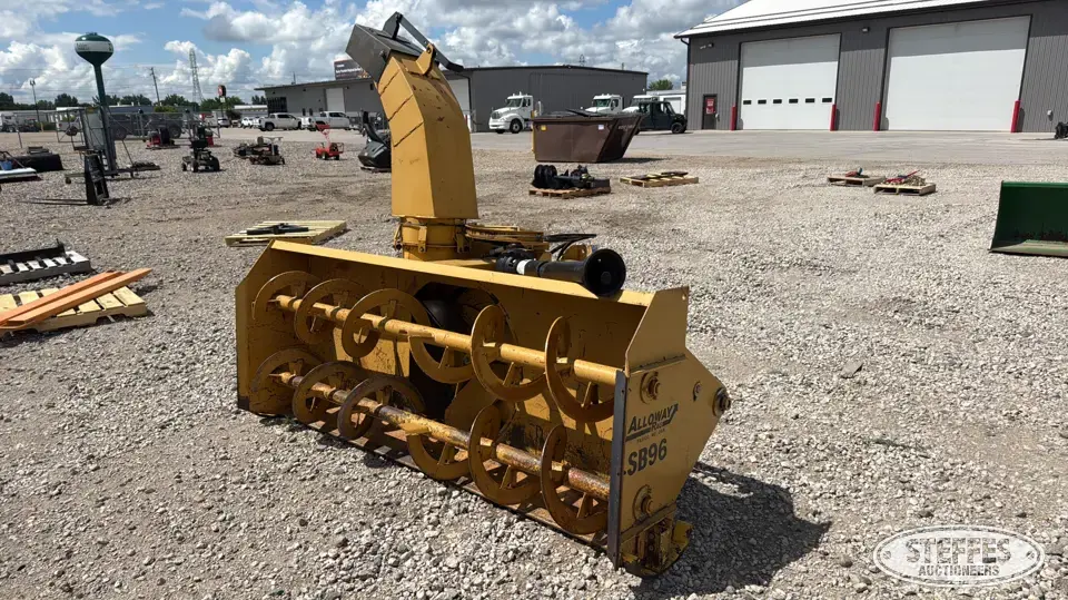 Alloway Rau SB96 3 Pt. Snowblower