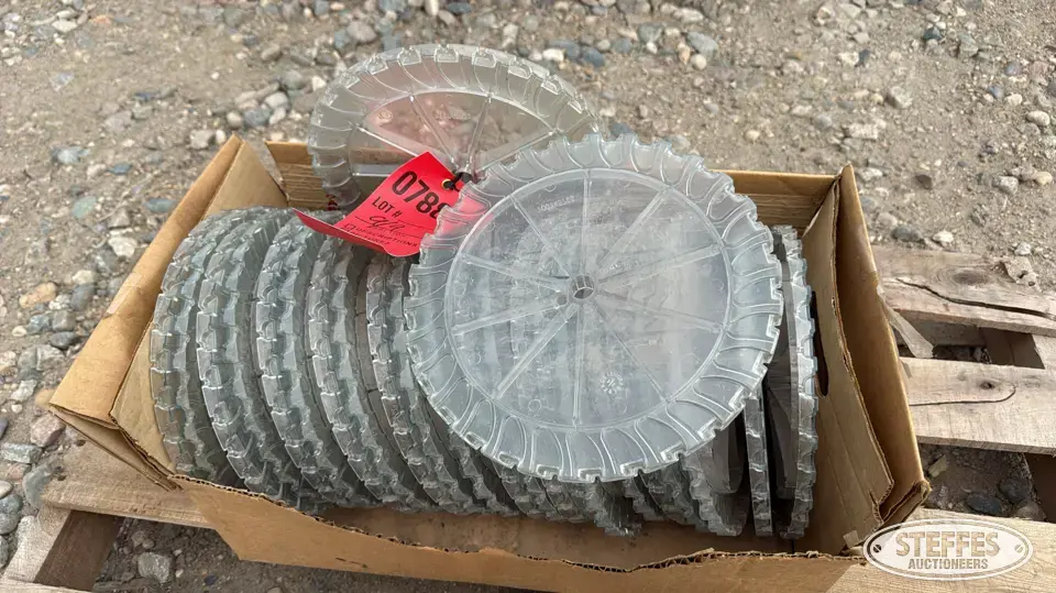(24) Agco/White flat corn seed plates Ag Equipment Part