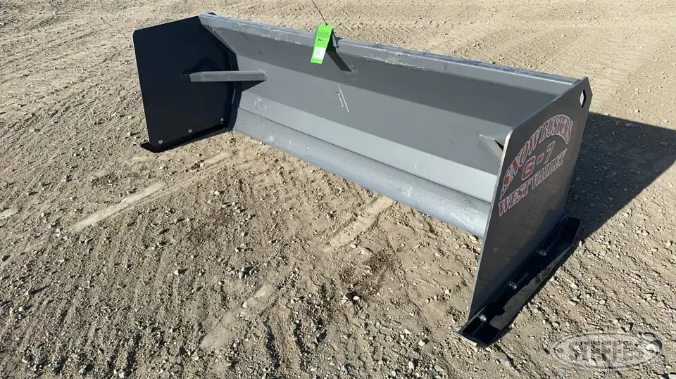 2024 Industrias America G-7 Skid Steer Snow Pushers and Snowblower