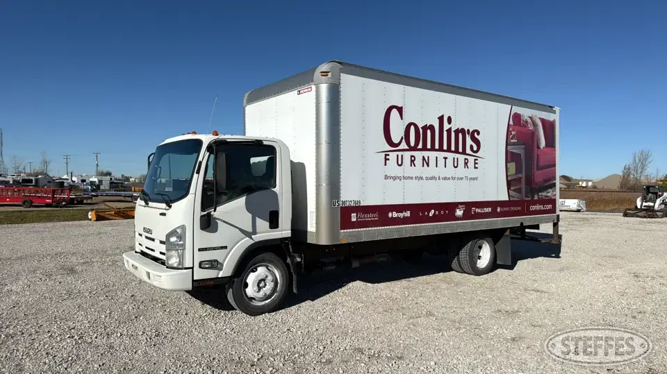 2014 Isuzu NPR Single Axle Boxed Truck