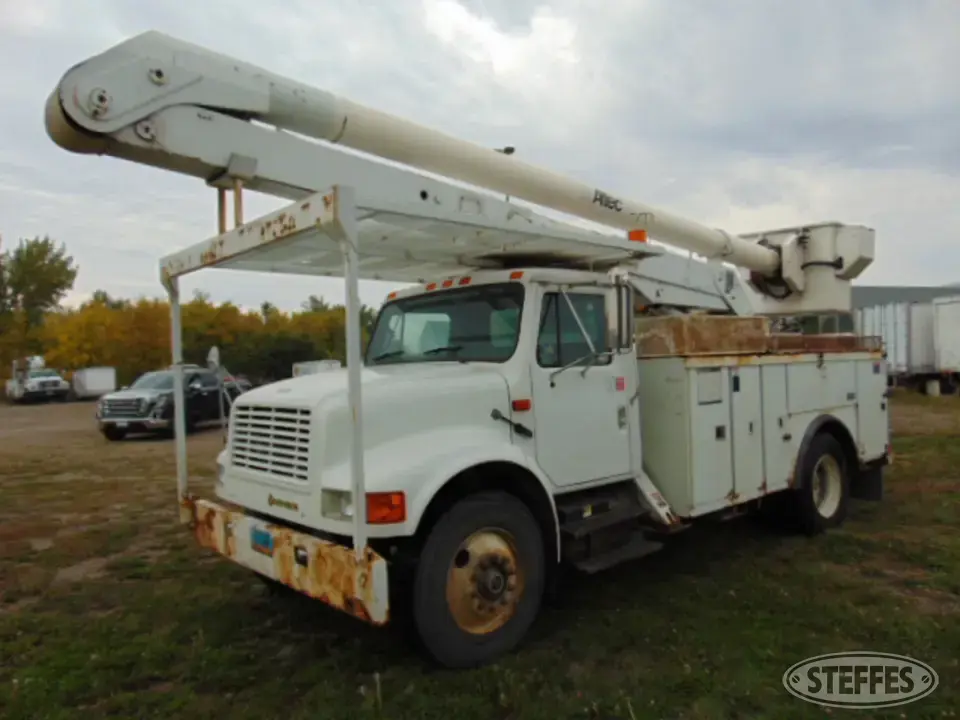 1992 International 4600 Boom Truck
