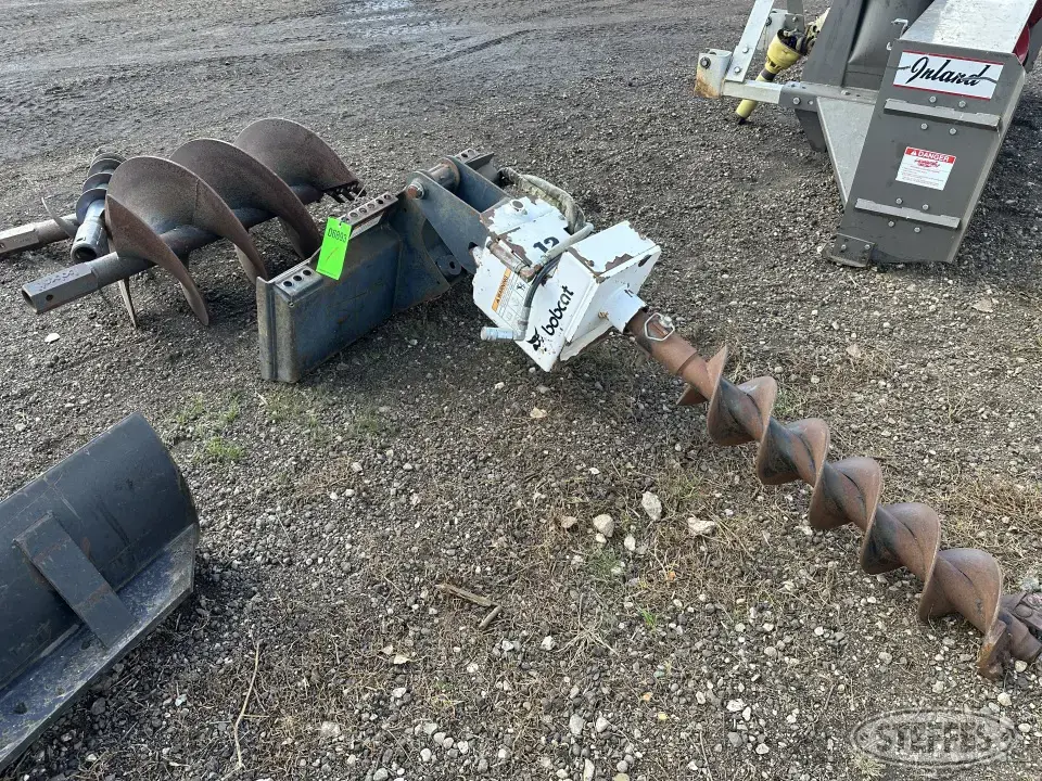 Bobcat 12 Skid Steer Augers-Post Driver