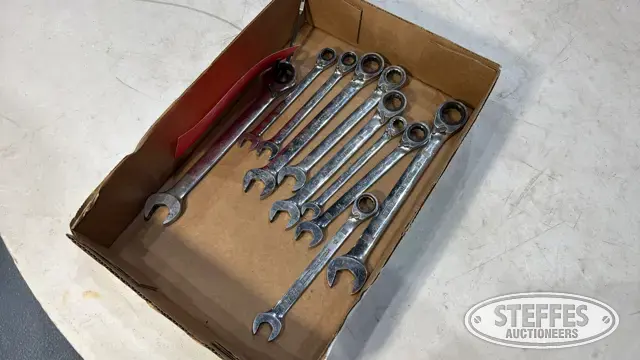 Assorted Dewalt speed ratchet wrenches