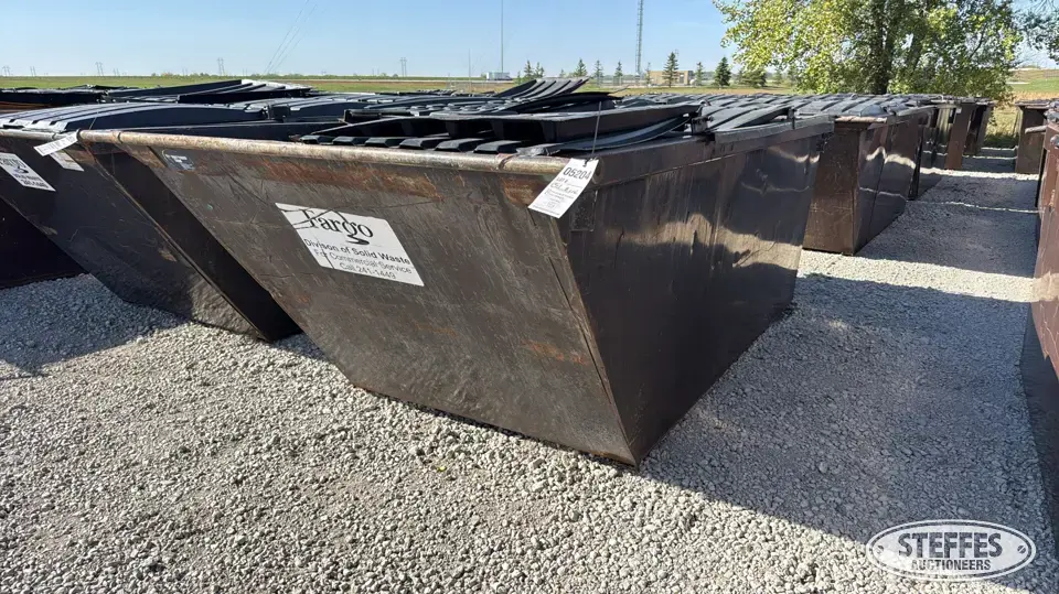 (5) 8 yd. dumpsters General Business Support Item
