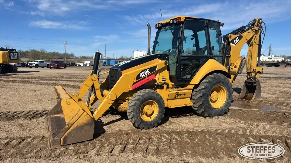 2008 CAT 420E Loader Backhoe