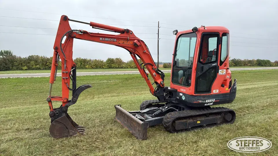 2012 Kubota KX91-3 Super Series 2 Mini-Excavator
