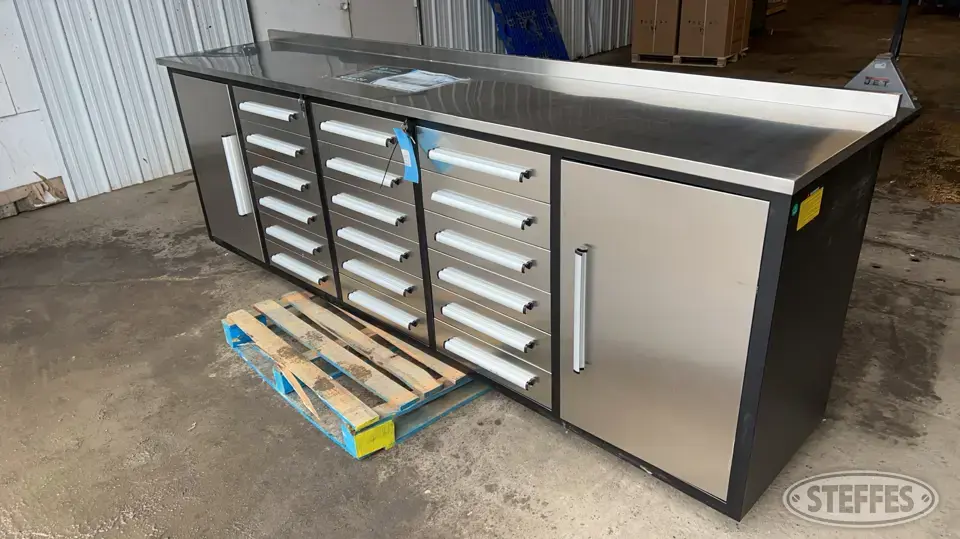 Steelman Storage and Bench