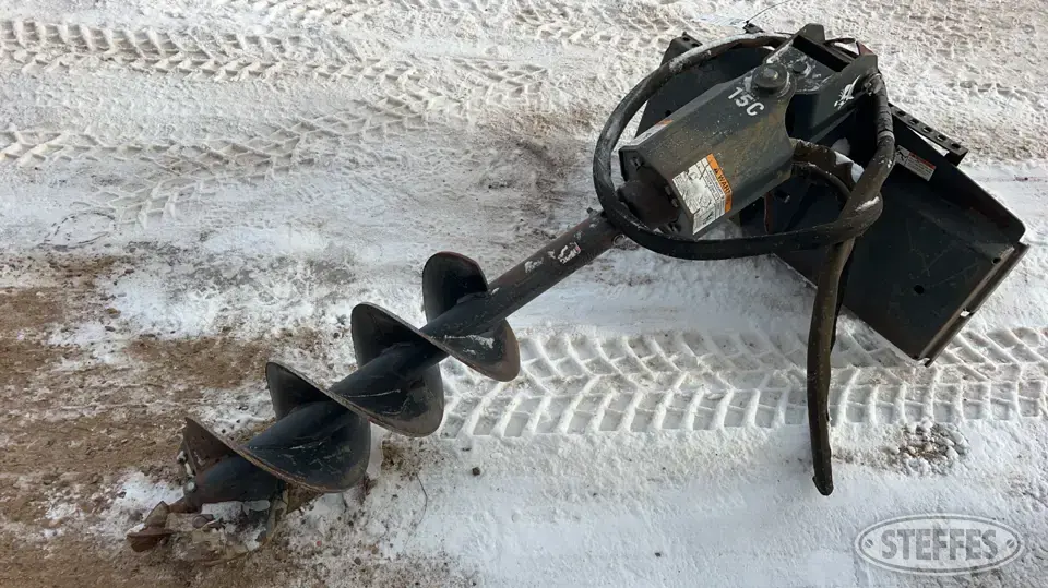 2014 Bobcat 15C Skid Steer Augers-Post Driver
